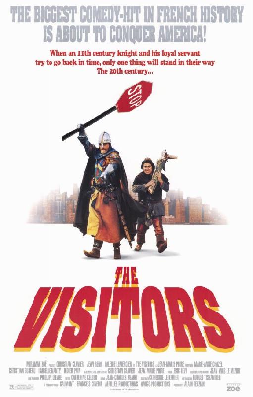 Film Les Visiteurs En Amérique Affiche du film les visiteurs en amérique - acheter Affiche du film les