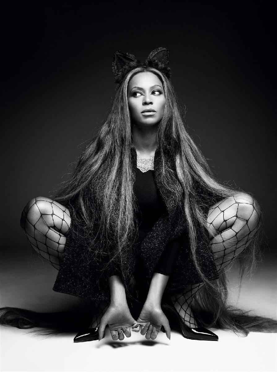 Poster photo noir et blanc Beyonce acheter Poster photo noir et blanc