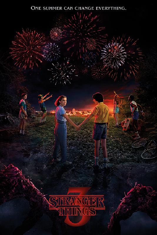 Poster affiche série tv Stranger things Saison 3 acheter Poster