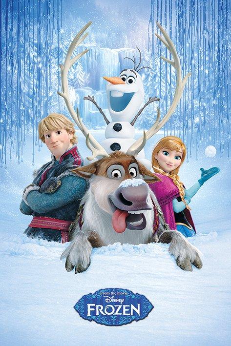 Affiche du film d'animation La Reine des neiges
