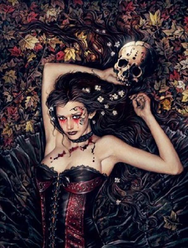 Affiche Victoria Frances (Skull Girl)