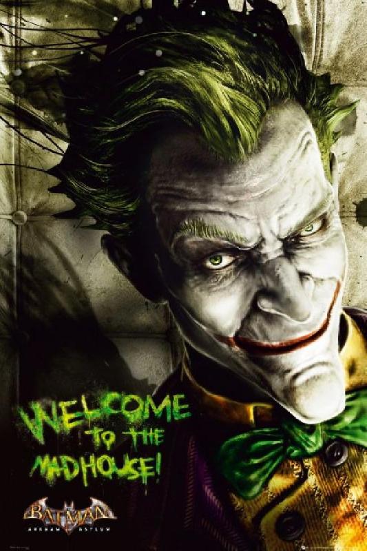 Poster Joker (Batman arkham asylum)