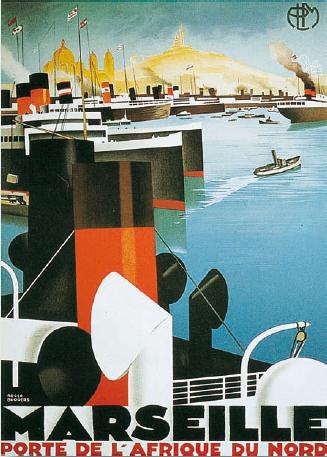 Affiche publicitaire de Roger BRODERS Marseille