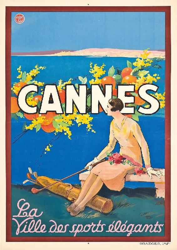Affiche ancienne de SEM Cannes