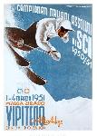 Affiche vintage de Frantz LENHART Campionati Italiani Assoluti