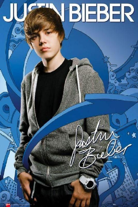 Poster Justin Bieber (arrows)