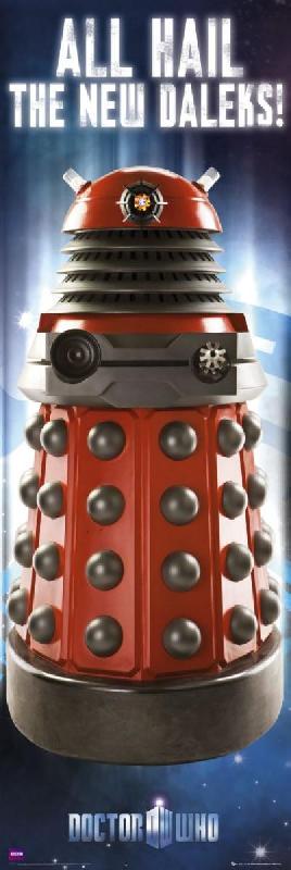 Affiche pour portte Docteur Who Dalek