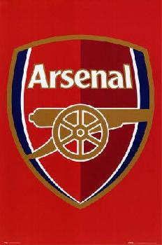 Affiche écusson Arsenal (Gunners)
