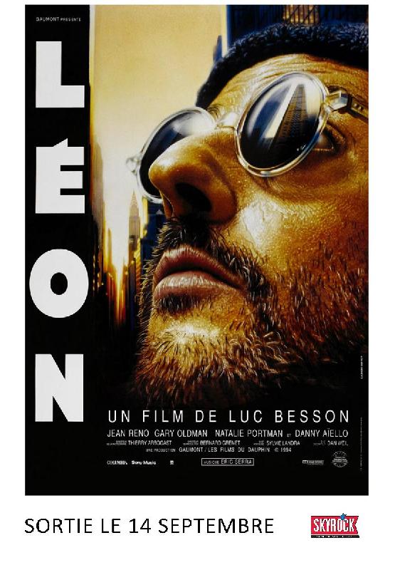 Affiche du film Léon de Luc Besson