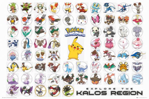 Poster des Pokémons
