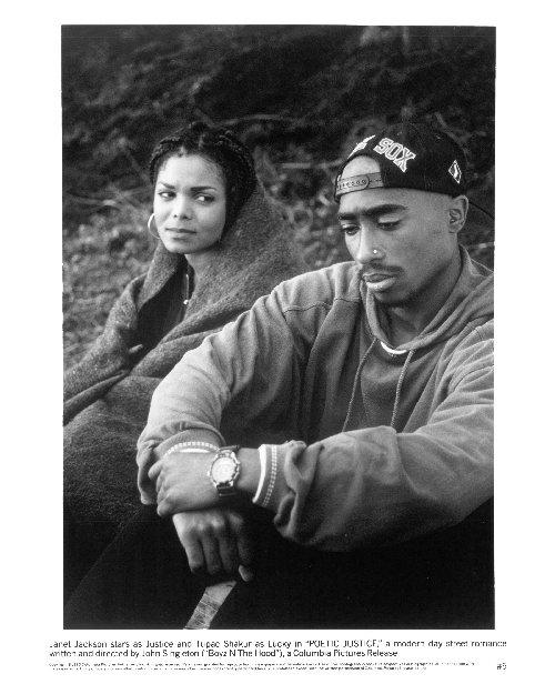 Photo noir & blanc de Tupac