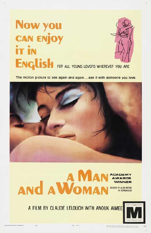 Affiche du film Un Homme et une femme