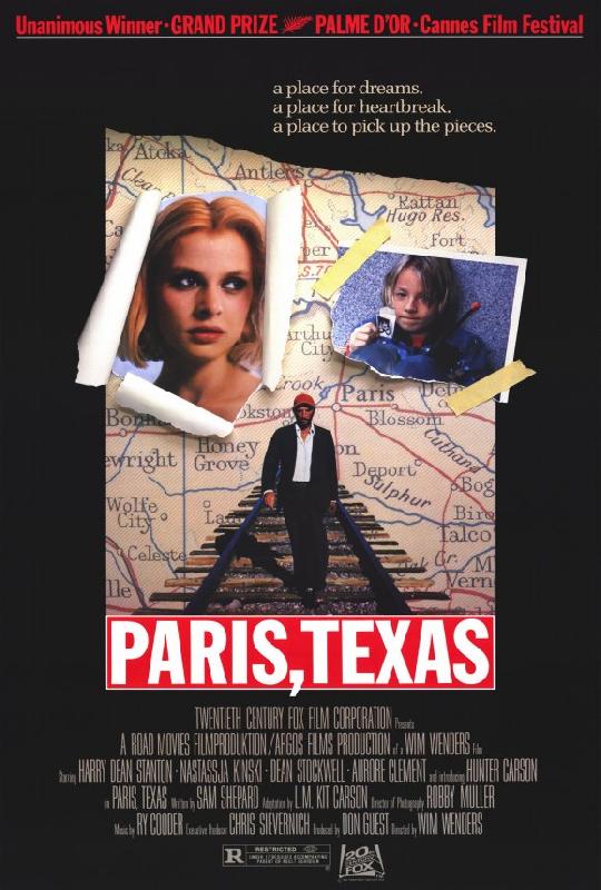 Affiche du film Paris Texas