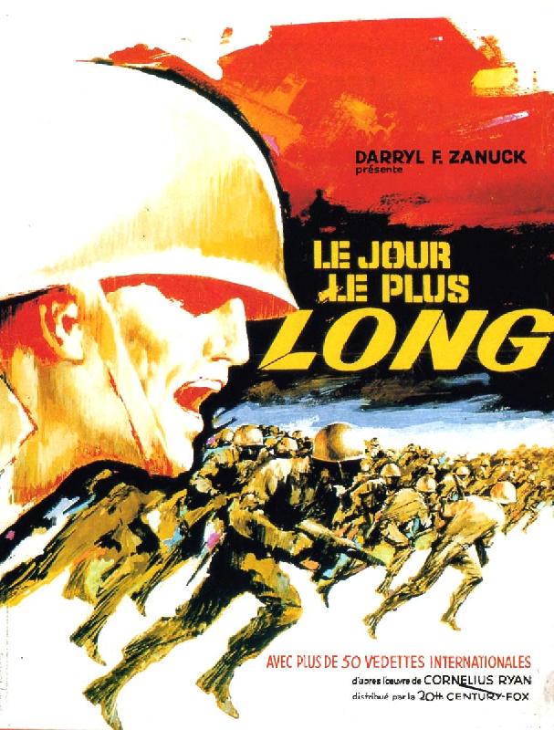 Affiche française du film le Jour le plus long