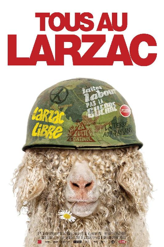 Affiche du documentaire Tous au Larzac