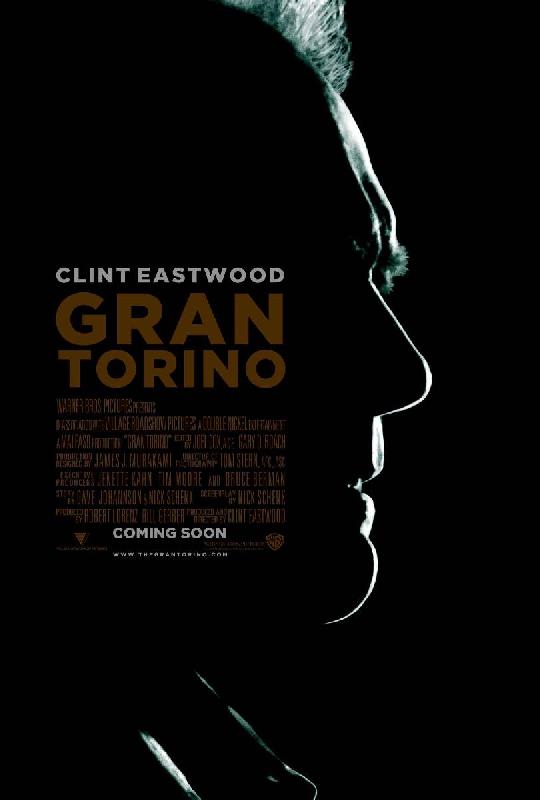 Affiche française du film Gran Torino de Clint Eastwood
