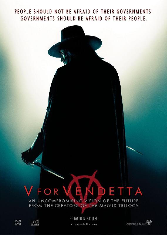 Affiche officielle du film V For Vendetta