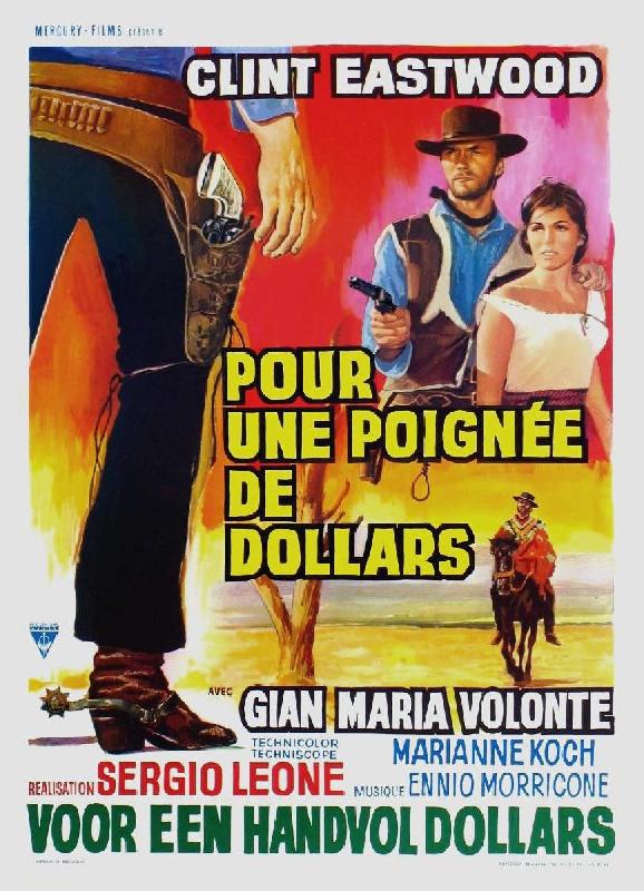 Affiche du film pour une poignée de dollars