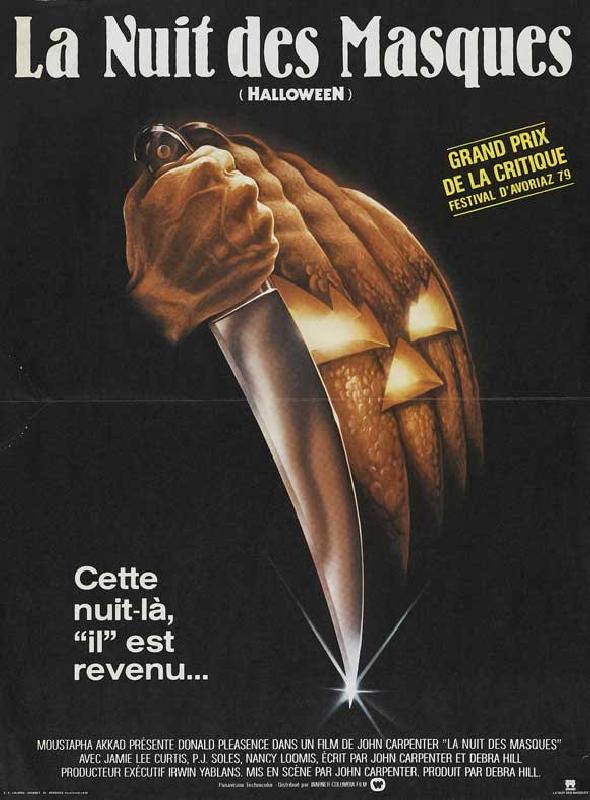 Affiche du film La Nuit des Masques (Halloween)