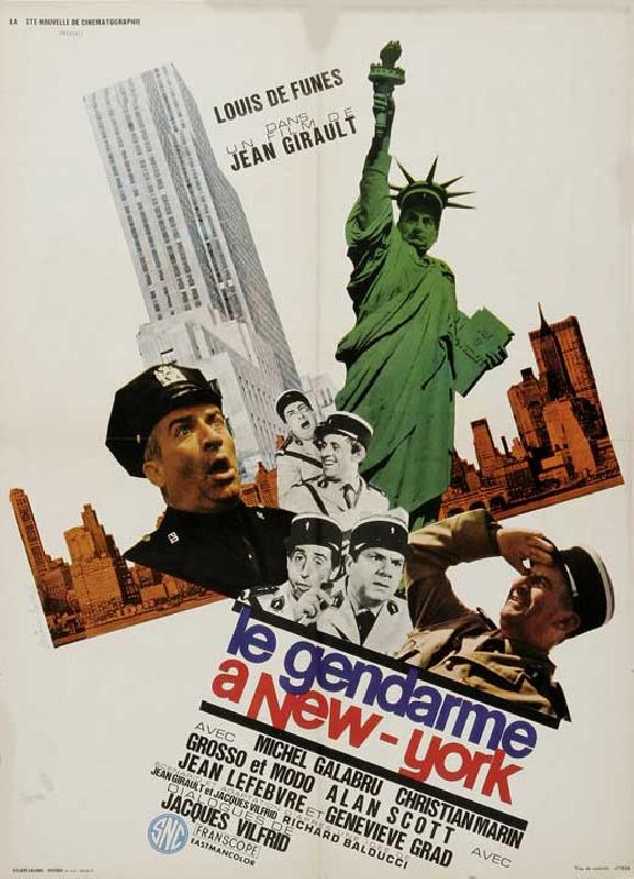Affiche du film Le Gendarme à New-York