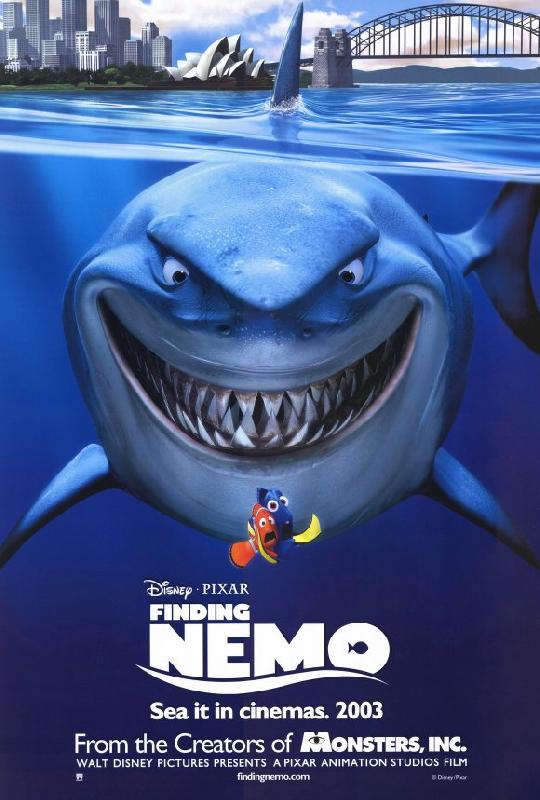 Affiche du film d'animation le Monde de Nemo