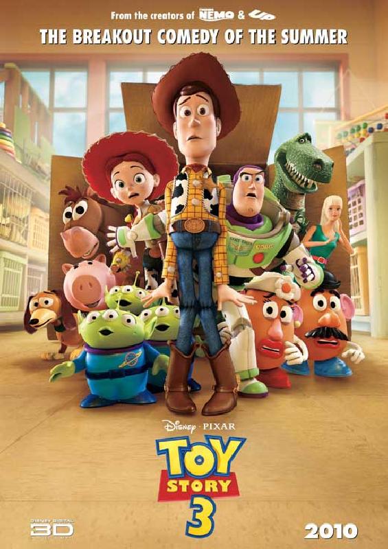 Affiche du film d'animation Toy Story 3