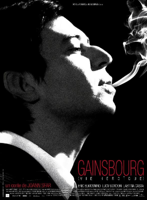 Affiche de Serge Gainsbourg, vie heroique