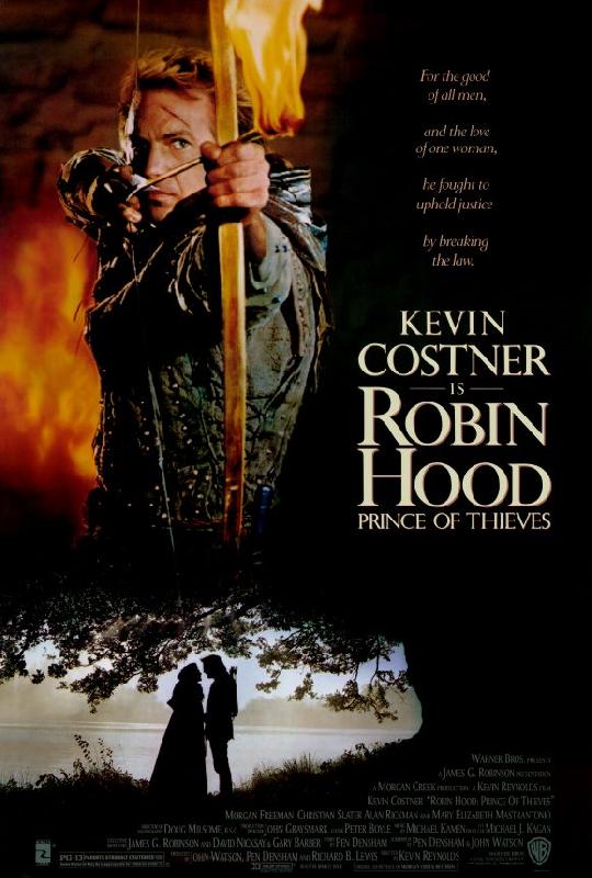 Poster du film Robin des Bois, prince des voleurs