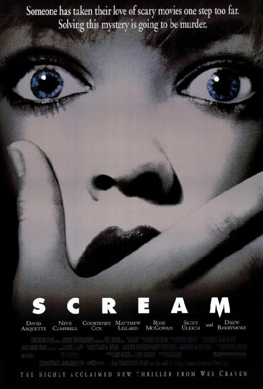 Affiche du film Scream