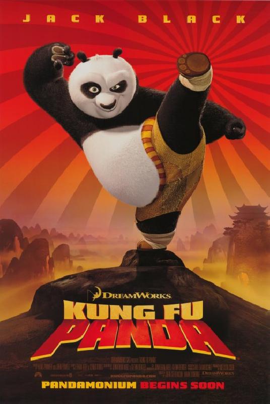 Affiche du film d'animation Kung Fu Panda
