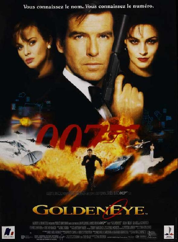 Affiche film James Bond GoldenEye