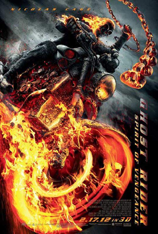 Affiche du film Ghost Rider : L'Esprit de Vengeance