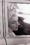 Photo noir et blanc de Marilyn Monroe