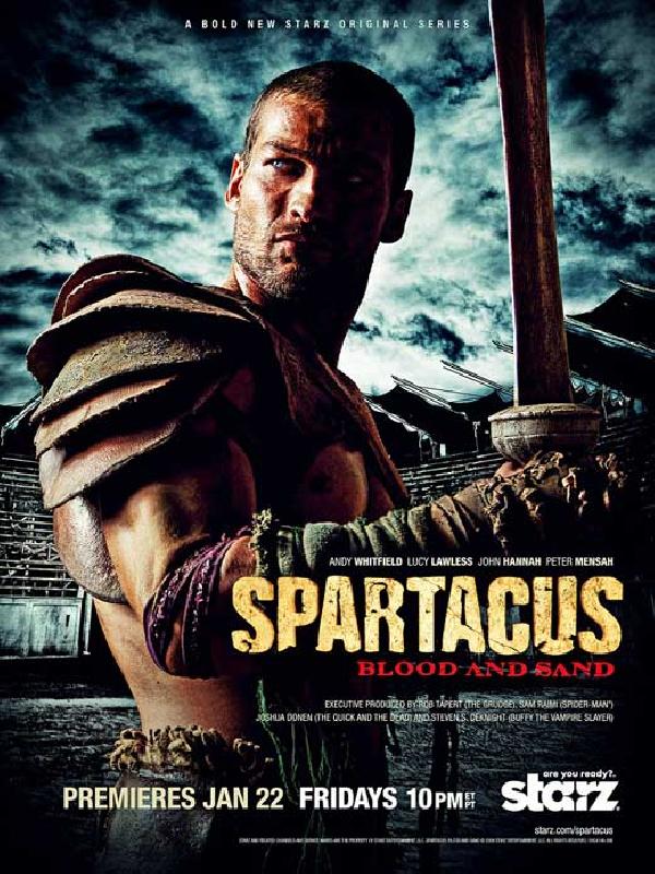 Poster de la série tv Spartacus : Le sang des gladiateurs