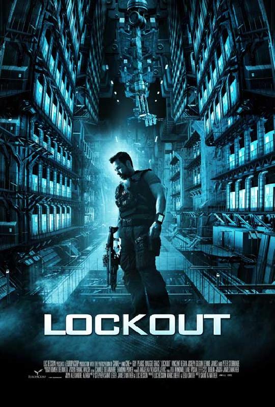 Affiche officielle du film Lock Out
