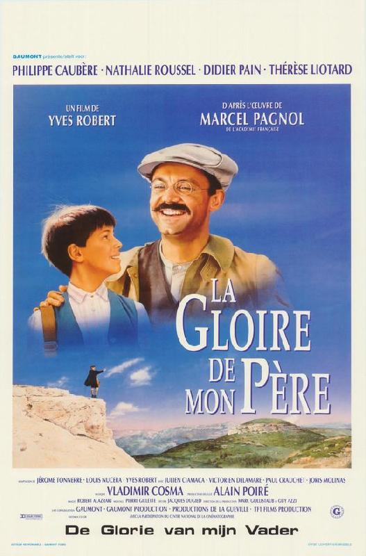 Affiche du film de Yves Robert / Marcel Pagnol La Gloire de mon Père