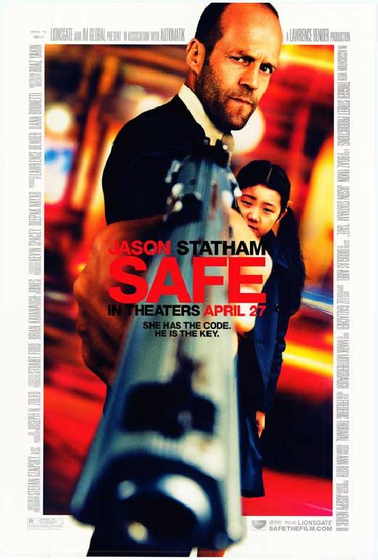 Affiche officielle du film Safe