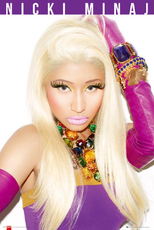 Poster de Nicki Minaj Starships