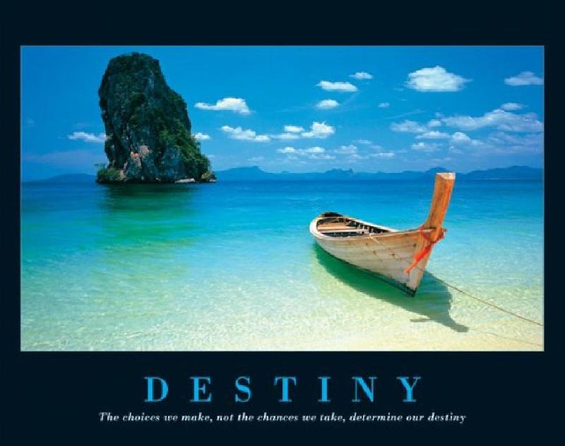 Poster Destiny photographie océan