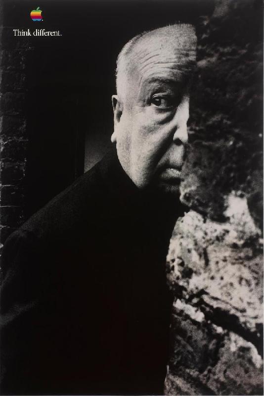 Photo portrait noir et blanc d'Alfred Hitchcock Collection