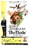 Affiche du film les Oiseaux de Hitchcock (the birds)