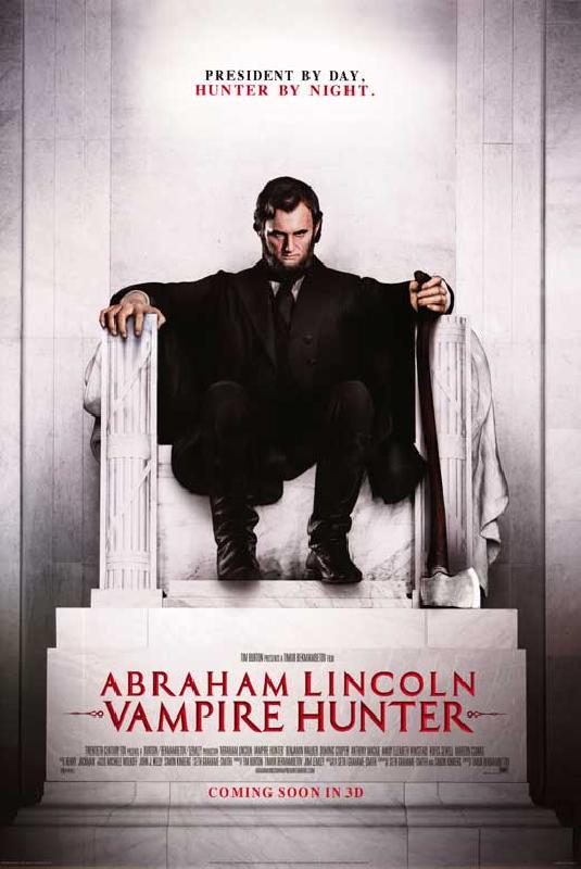 Affiche du film Abraham Lincoln : Chasseur de Vampires