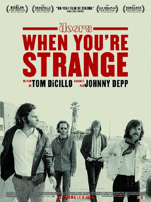 Affiche du film documentaire When You're Strange (The Doors)