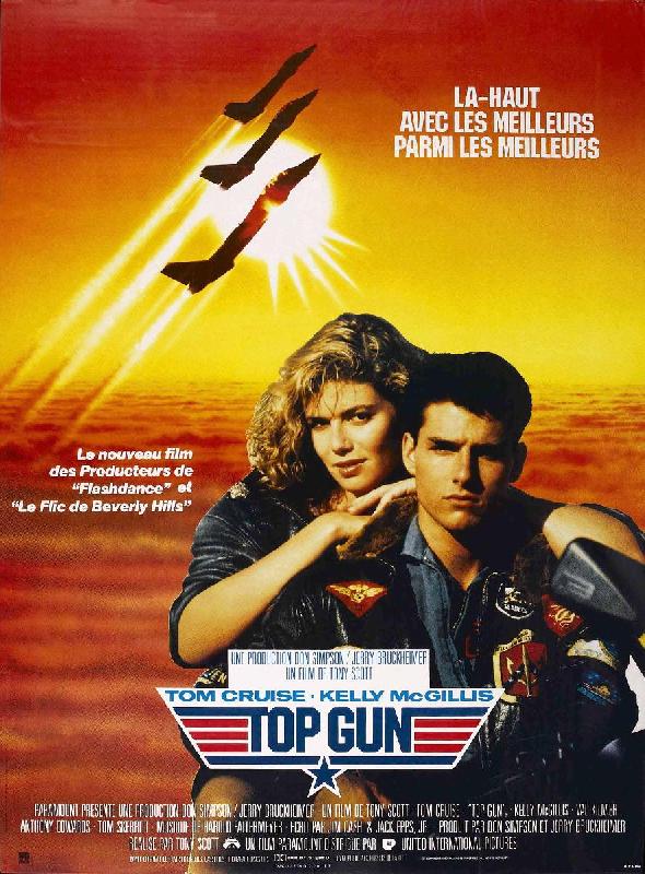 Affiche du film Top Gun (french)