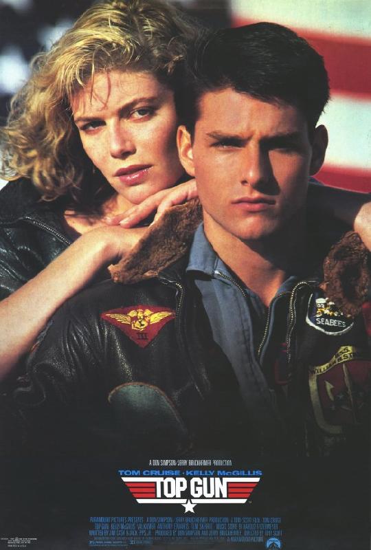 Affiche du film Top Gun (couple)