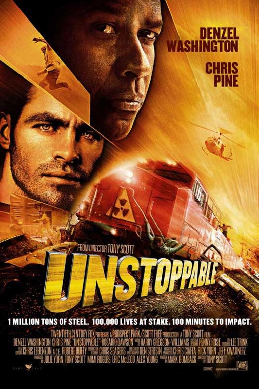 Affiche officielle du film Unstoppable