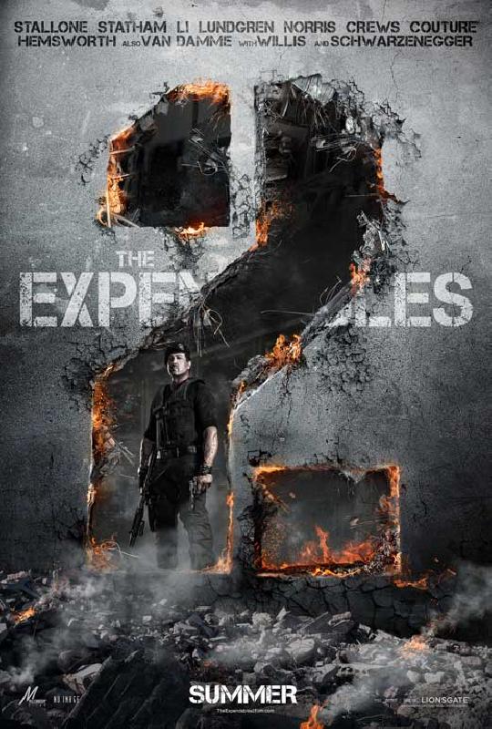 Affiche du film The Expendables 2