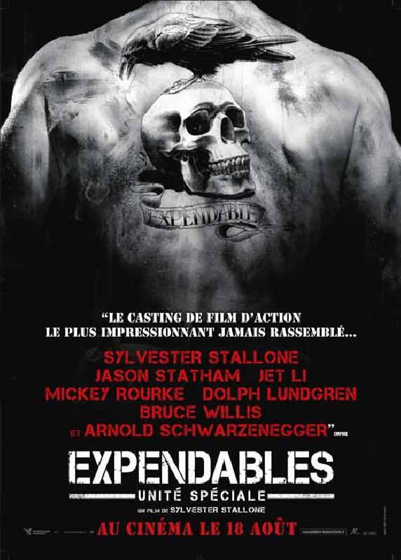 Affiche du film The Expendables (french)