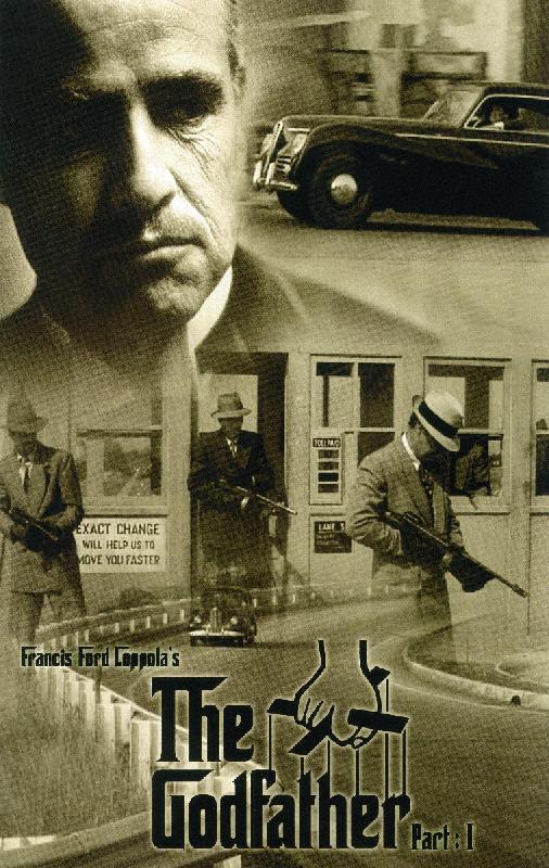 Affiche du film Le Parrain (Sépia)