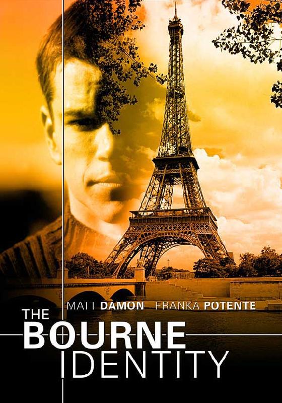 Affiche du film La Mémoire dans la peau (Eiffel)